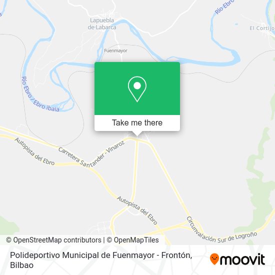 Polideportivo Municipal de Fuenmayor - Frontón map