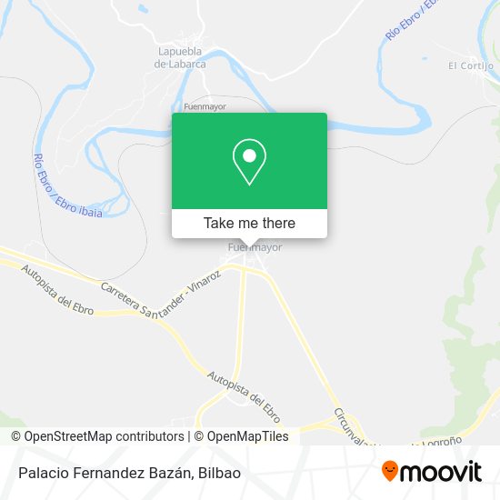 Palacio Fernandez Bazán map