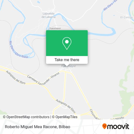 Roberto Miguel Mea Racone map