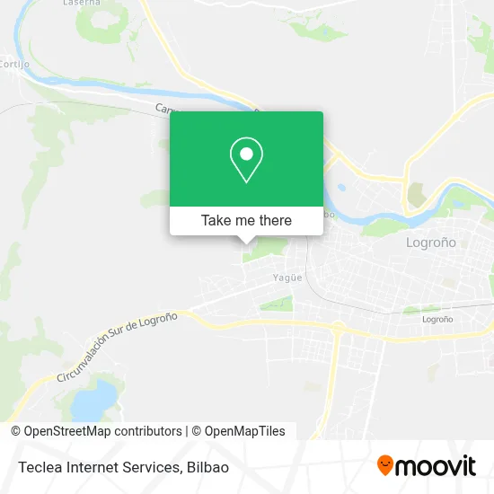 Teclea Internet Services map