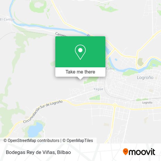 Bodegas Rey de Viñas map