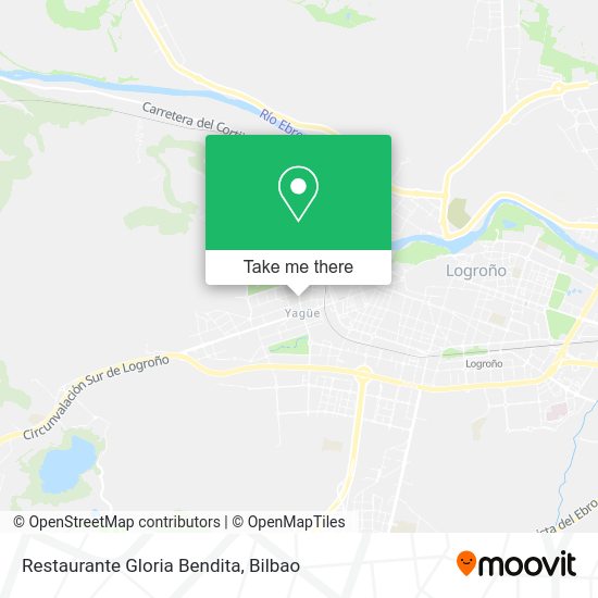 Restaurante Gloria Bendita map