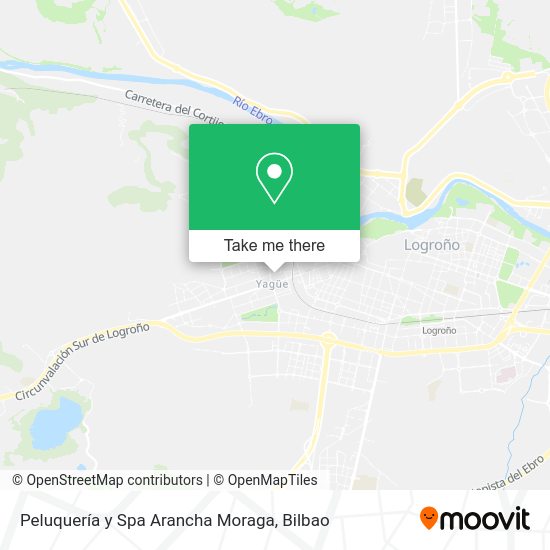 Peluquería y Spa Arancha Moraga map