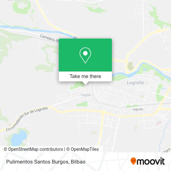 Pulimentos Santos Burgos map