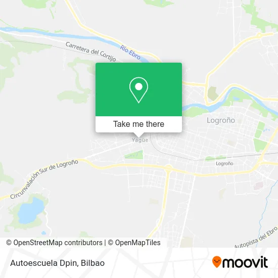 Autoescuela Dpin map