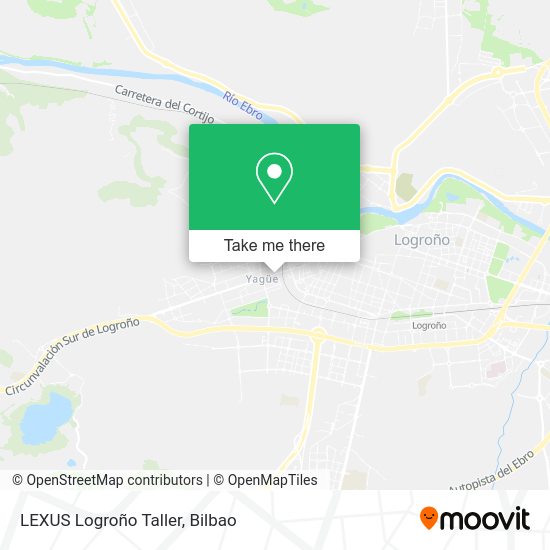 LEXUS Logroño Taller map