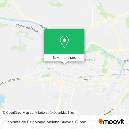 Gabinete de Psicología Melena Cuevas map