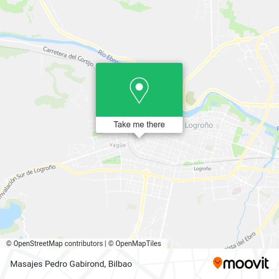 Masajes Pedro Gabirond map