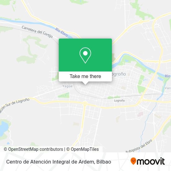 Centro de Atención Integral de Ardem map