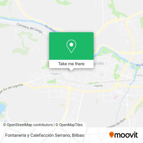 Fontaneria y Calefacción Serrano map