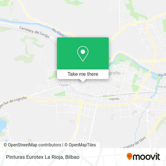 Pinturas Eurotex La Rioja map