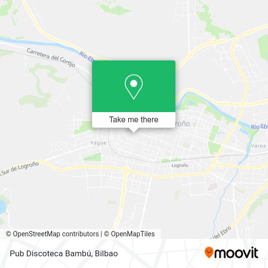 Pub Discoteca Bambú map