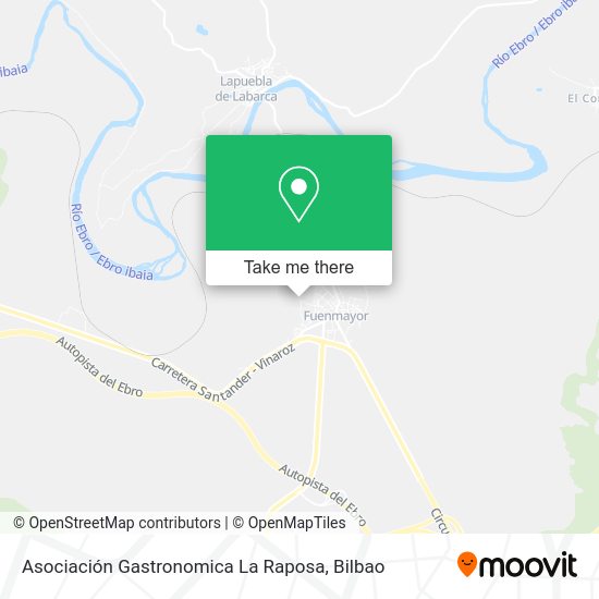 Asociación Gastronomica La Raposa map