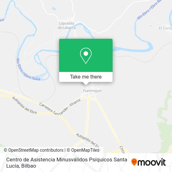 Centro de Asistencia Minusválidos Psíquicos Santa Lucía map