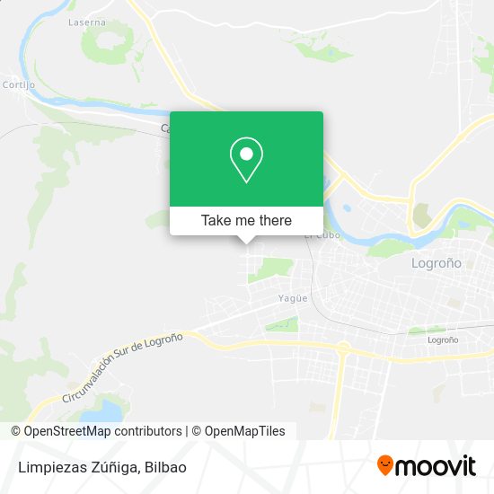 Limpiezas Zúñiga map