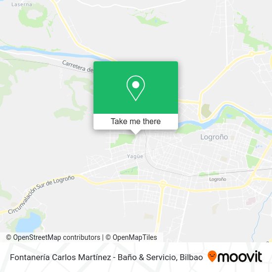 Fontanería Carlos Martínez - Baño & Servicio map