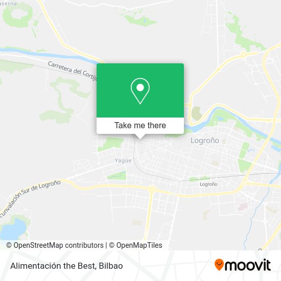 Alimentación the Best map