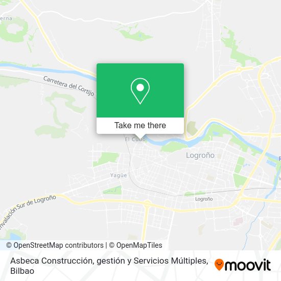 Asbeca Construcción, gestión y Servicios Múltiples map