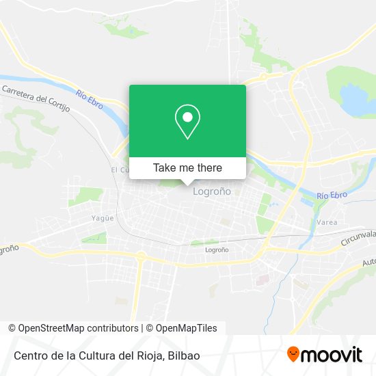 Centro de la Cultura del Rioja map
