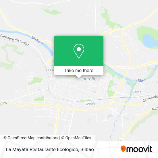 La Mayata Restaurante Ecológico map