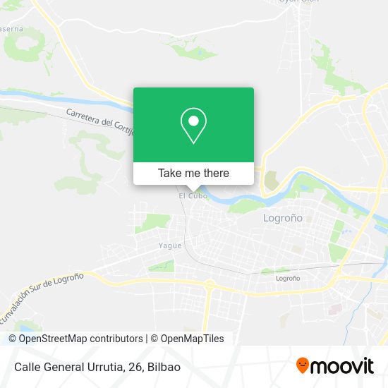 Calle General Urrutia, 26 map