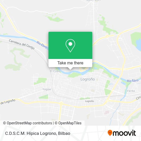 C.D.S.C.M. Hípica Logrono map