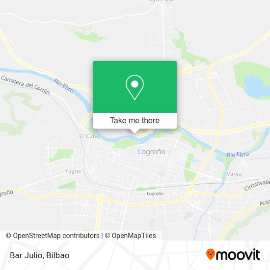 Bar Julio map