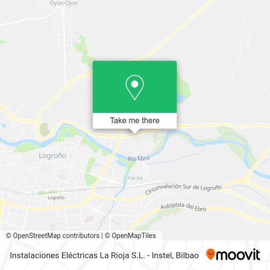 Instalaciones Eléctricas La Rioja S.L. - Instel map