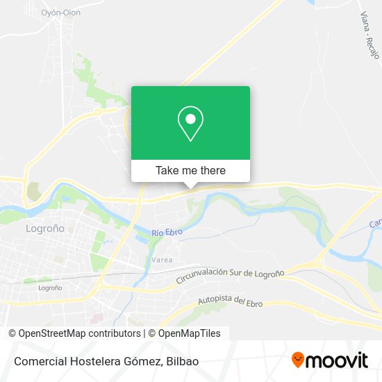 Comercial Hostelera Gómez map