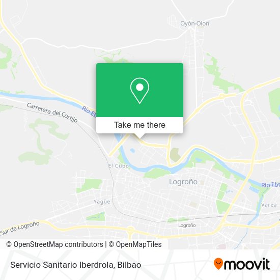Servicio Sanitario Iberdrola map