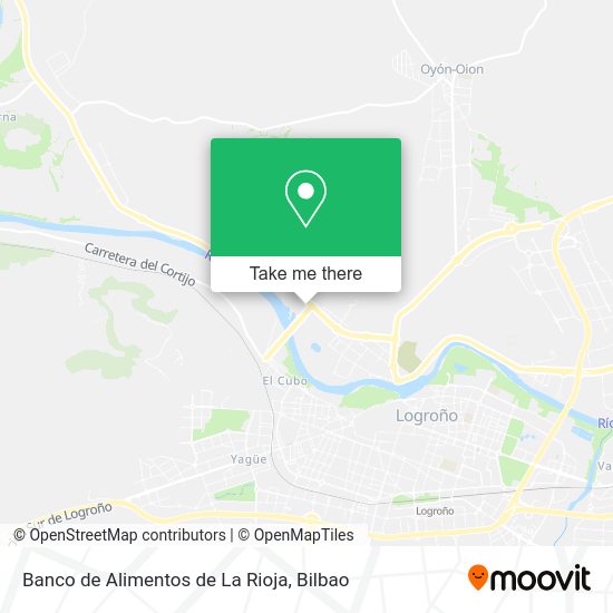 Banco de Alimentos de La Rioja map