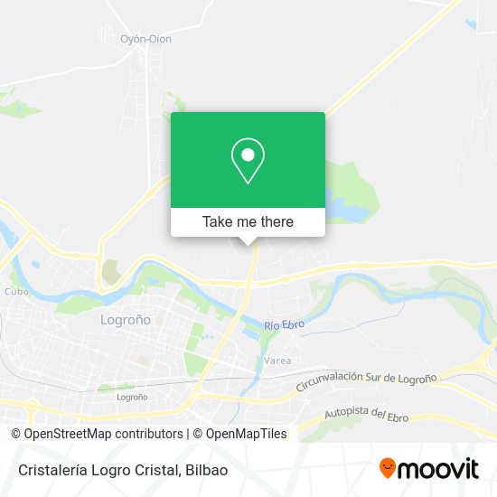 Cristalería Logro Cristal map