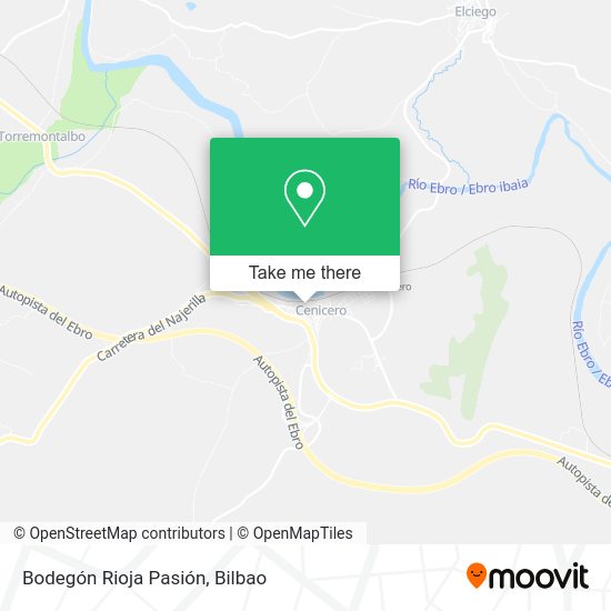 Bodegón Rioja Pasión map