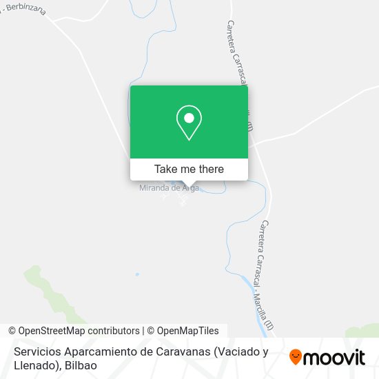 Servicios Aparcamiento de Caravanas (Vaciado y Llenado) map