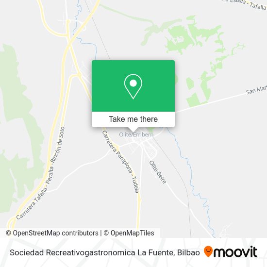 Sociedad Recreativogastronomica La Fuente map