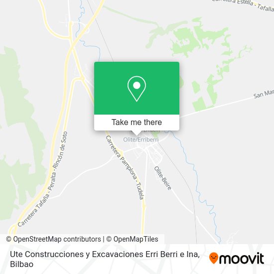 Ute Construcciones y Excavaciones Erri Berri e Ina map