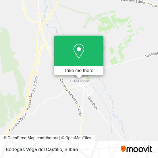 Bodegas Vega del Castillo map