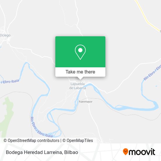 Bodega Heredad Larreina map