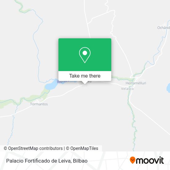 Palacio Fortificado de Leiva map