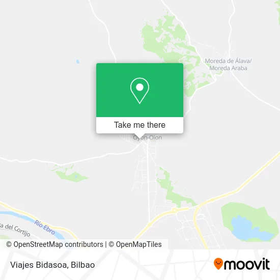 mapa Viajes Bidasoa