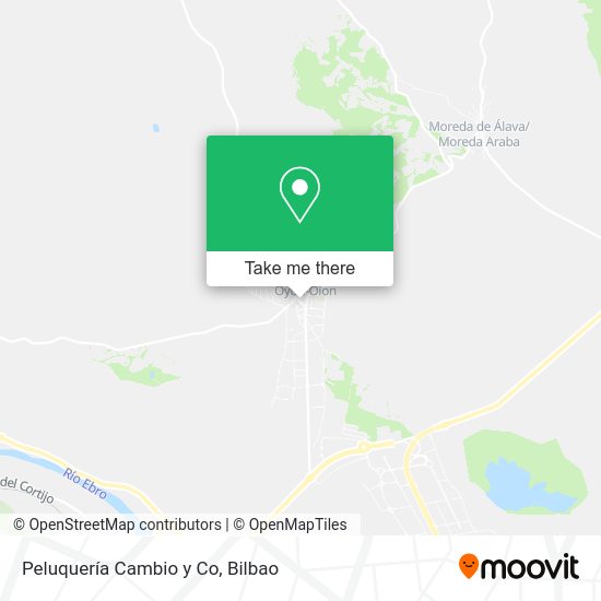 Peluquería Cambio y Co map