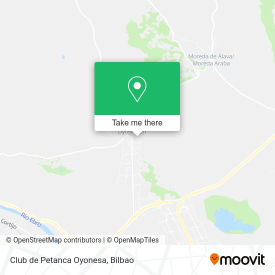 Club de Petanca Oyonesa map
