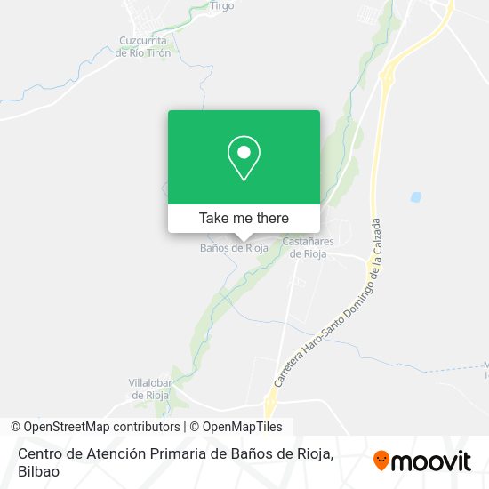 Centro de Atención Primaria de Baños de Rioja map