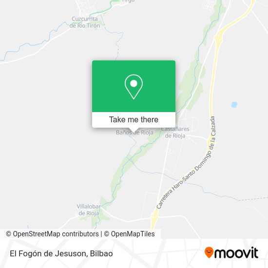 El Fogón de Jesuson map