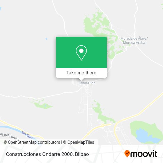 Construcciones Ondarre 2000 map
