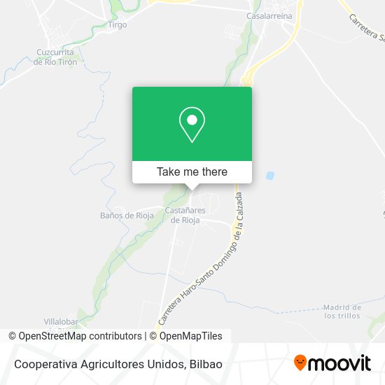 Cooperativa Agricultores Unidos map