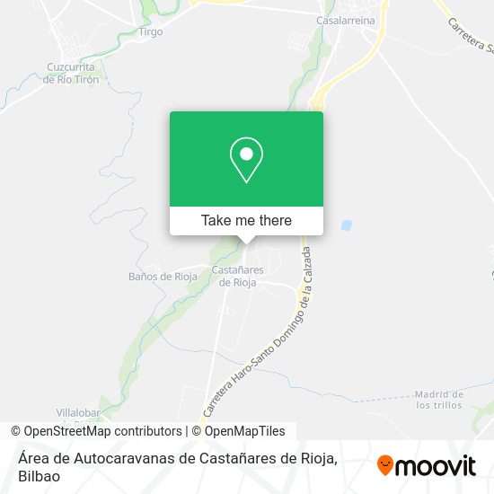 Área de Autocaravanas de Castañares de Rioja map
