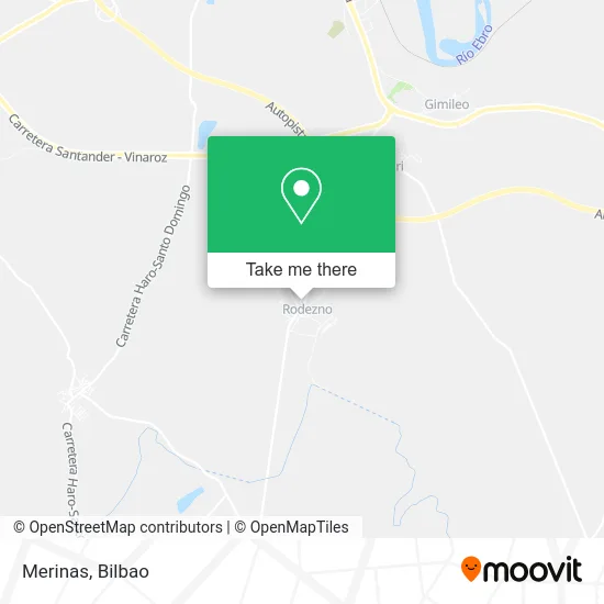 mapa Merinas