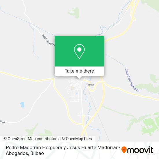 Pedro Madorran Herguera y Jesús Huarte Madorran- Abogados map