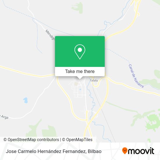 Jose Carmelo Hernández Fernandez map